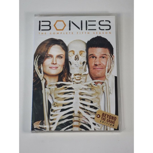 Bones: Complete Fifth 5th Season (DVD 2010, 6-Disc Beyond The Grave Edition) NEW - Picture 1 of 3